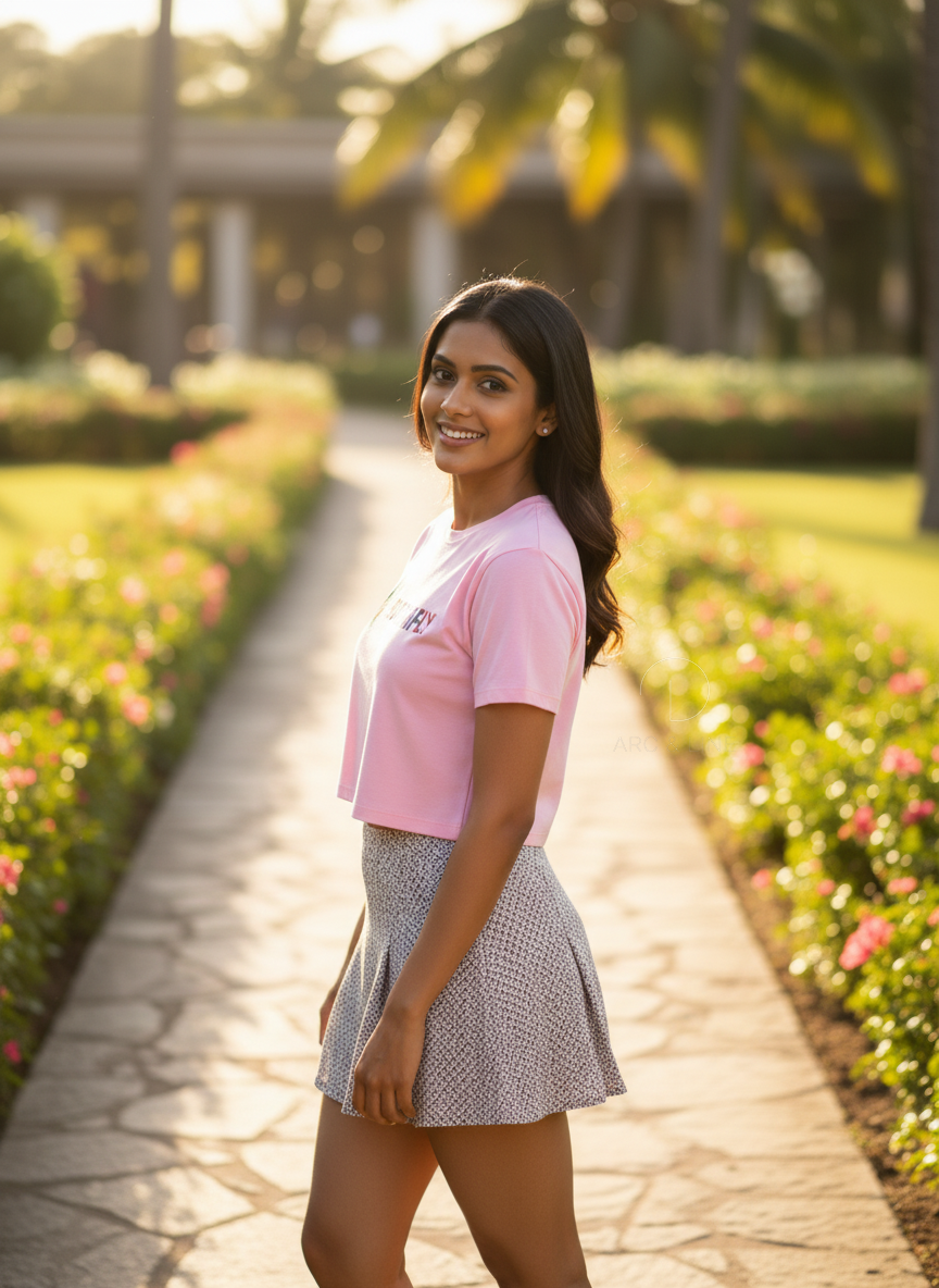 Butterfly | BU05 | Women's Crop Top