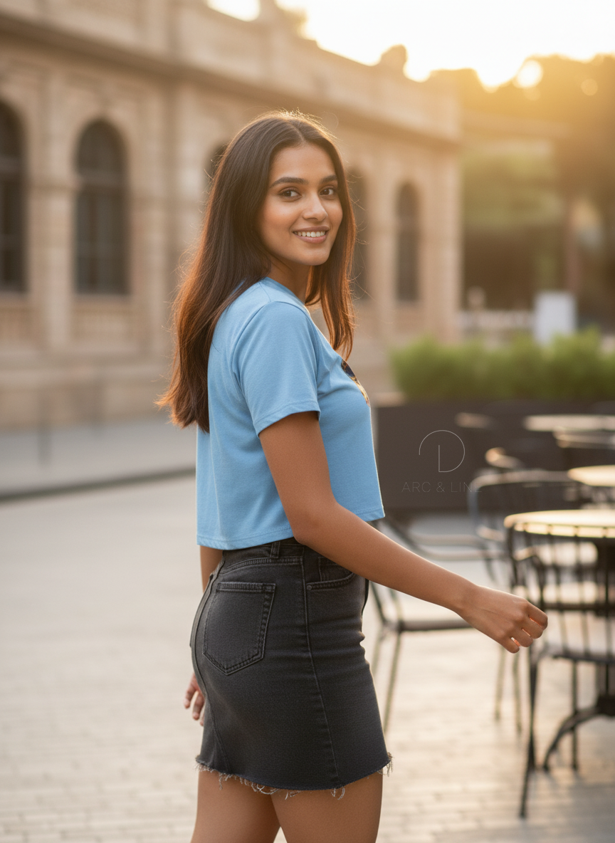 Butterfly | BU11 | Women's Crop Top