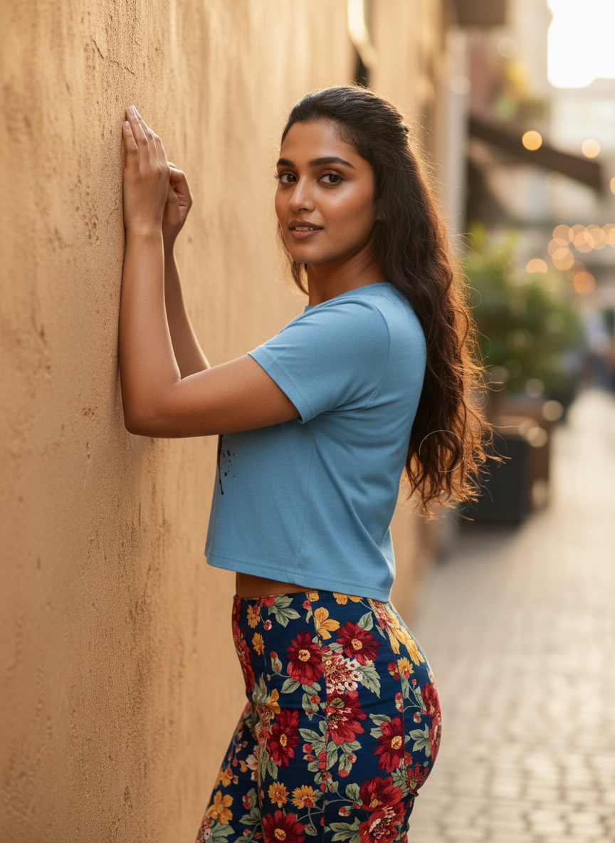 Butterfly | BU09 | Women's Crop Top