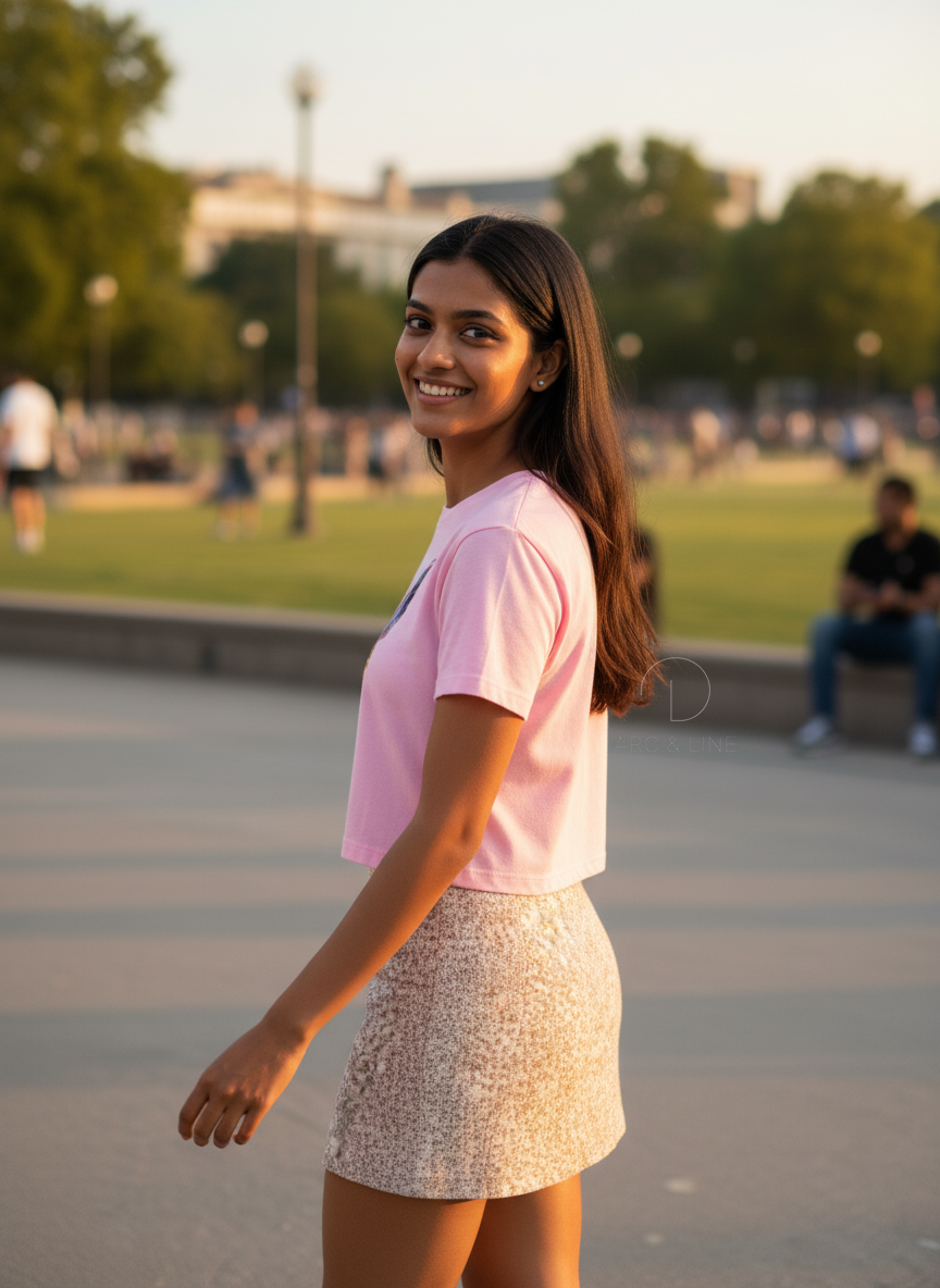 Butterfly | BU11 | Women's Crop Top