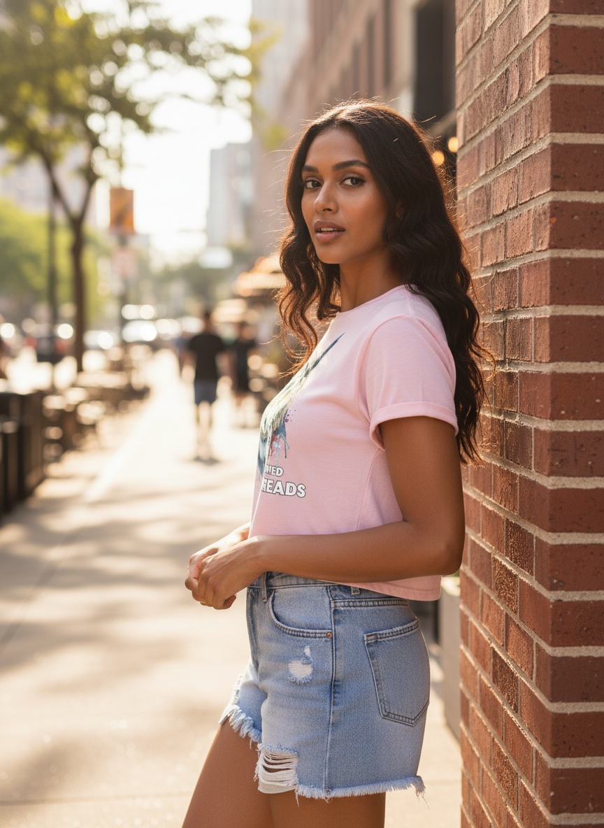 Untamed Treads | Mystery | Women's Crop Top