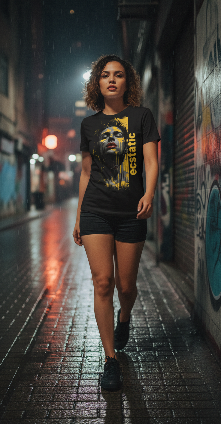 Emotions | Ecstatic 01 | Premium Cotton T-Shirt