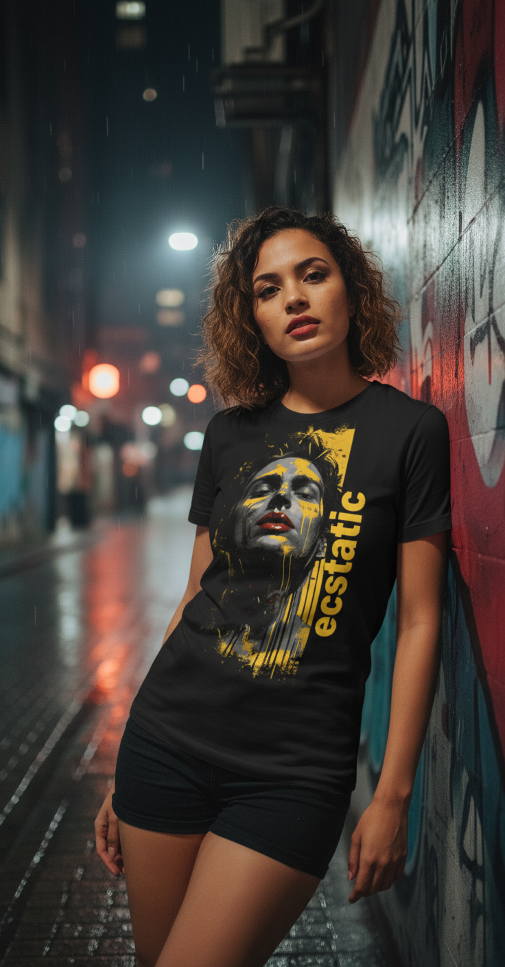 Emotions | Ecstatic 01 | Premium Cotton T-Shirt