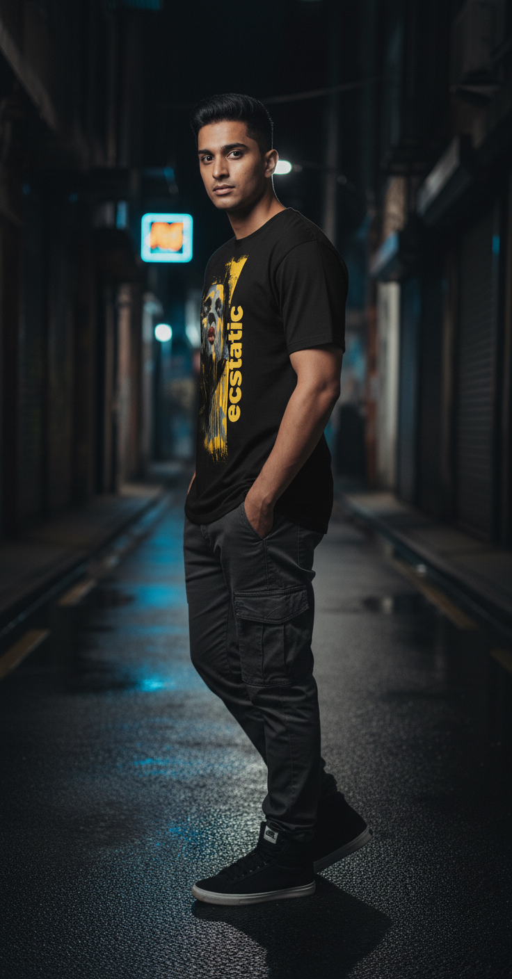 Emotions | Ecstatic 01 | Premium Cotton T-Shirt