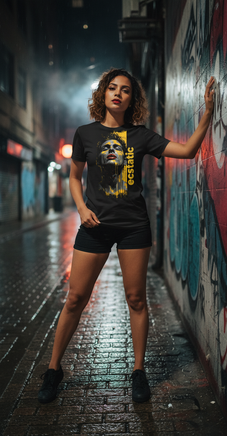 Emotions | Ecstatic 01 | Premium Cotton T-Shirt