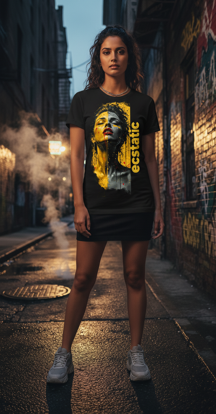 Emotions | Ecstatic 02 | Premium Cotton T-Shirt