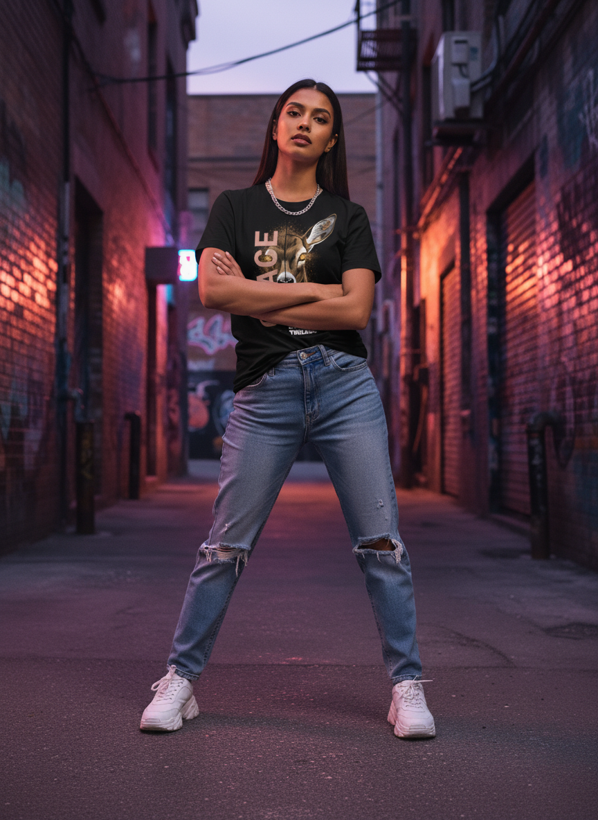 Untamed Threads | Grace | Unisex Cotton T-Shirt