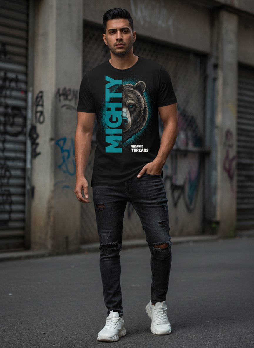 Untamed Threads | Mighty | Unisex Cotton T-Shirt