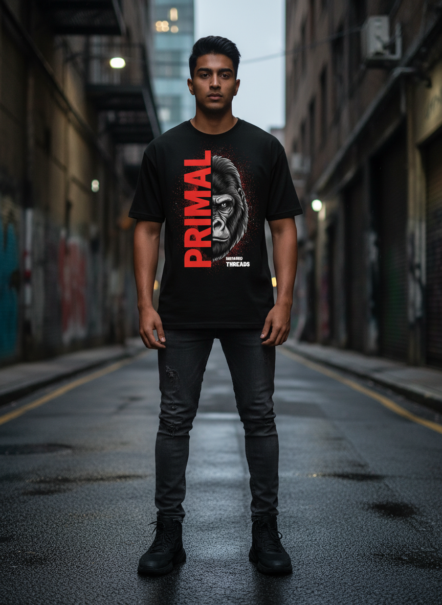 Untamed Threads | Primal | Unisex Cotton T-Shirt