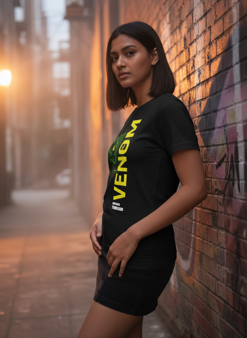 Untamed Threads | Venom | Unisex Cotton T-Shirt