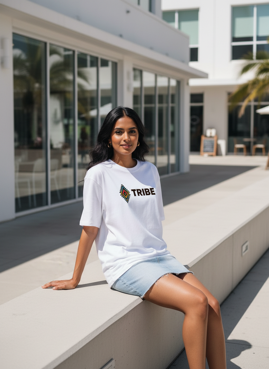 Tribe | Oversized Unisex Cotton T-Shirt | Tribe Collection NT03