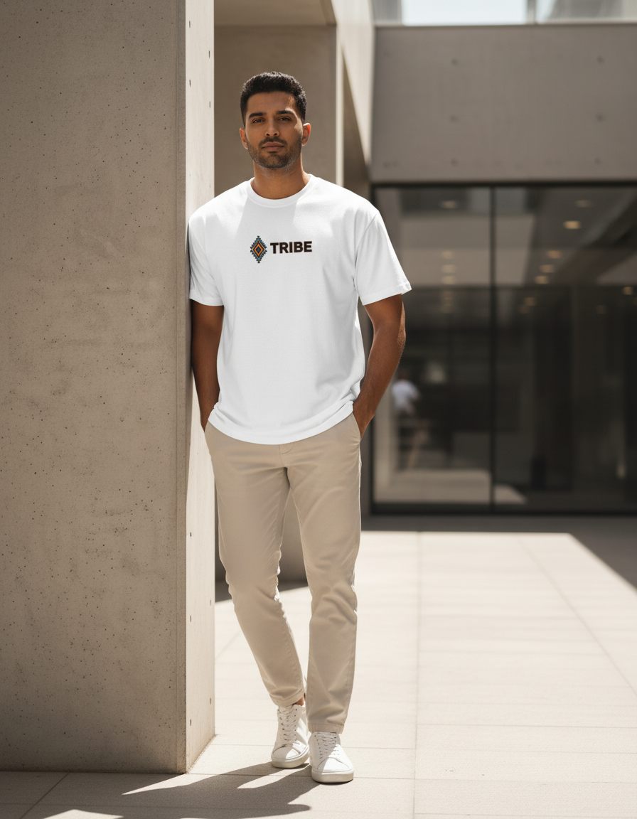 Tribe | Oversized Unisex Cotton T-Shirt | Tribe Collection T03