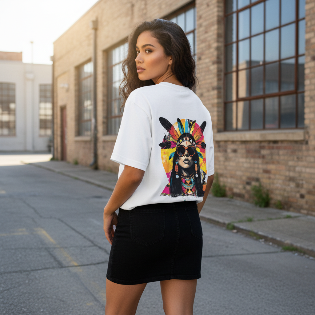 Tribe | Oversized Unisex Cotton T-Shirt | Tribe Collection T03