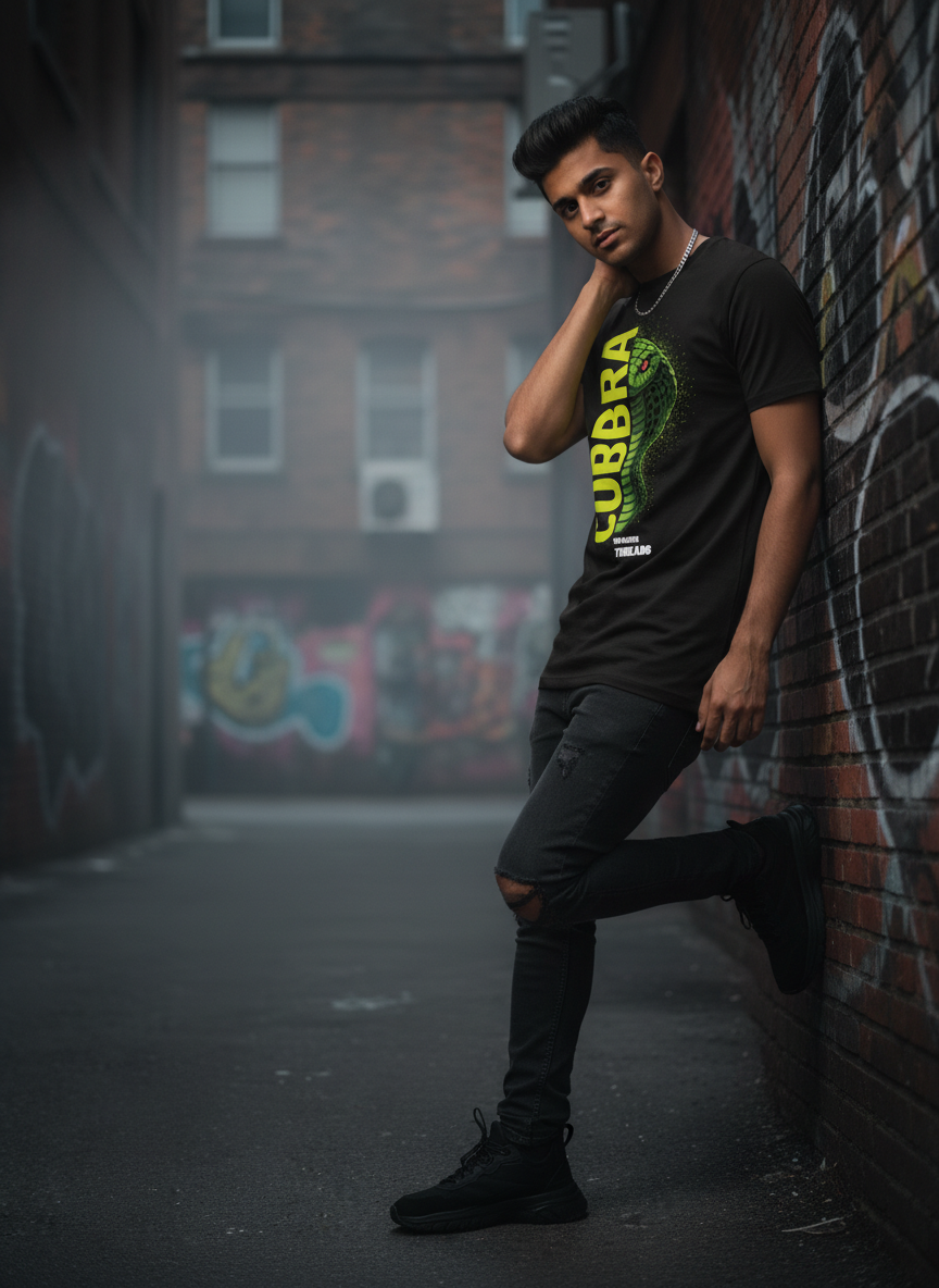 Untamed Threads | Cobra | Unisex Cotton T-Shirt