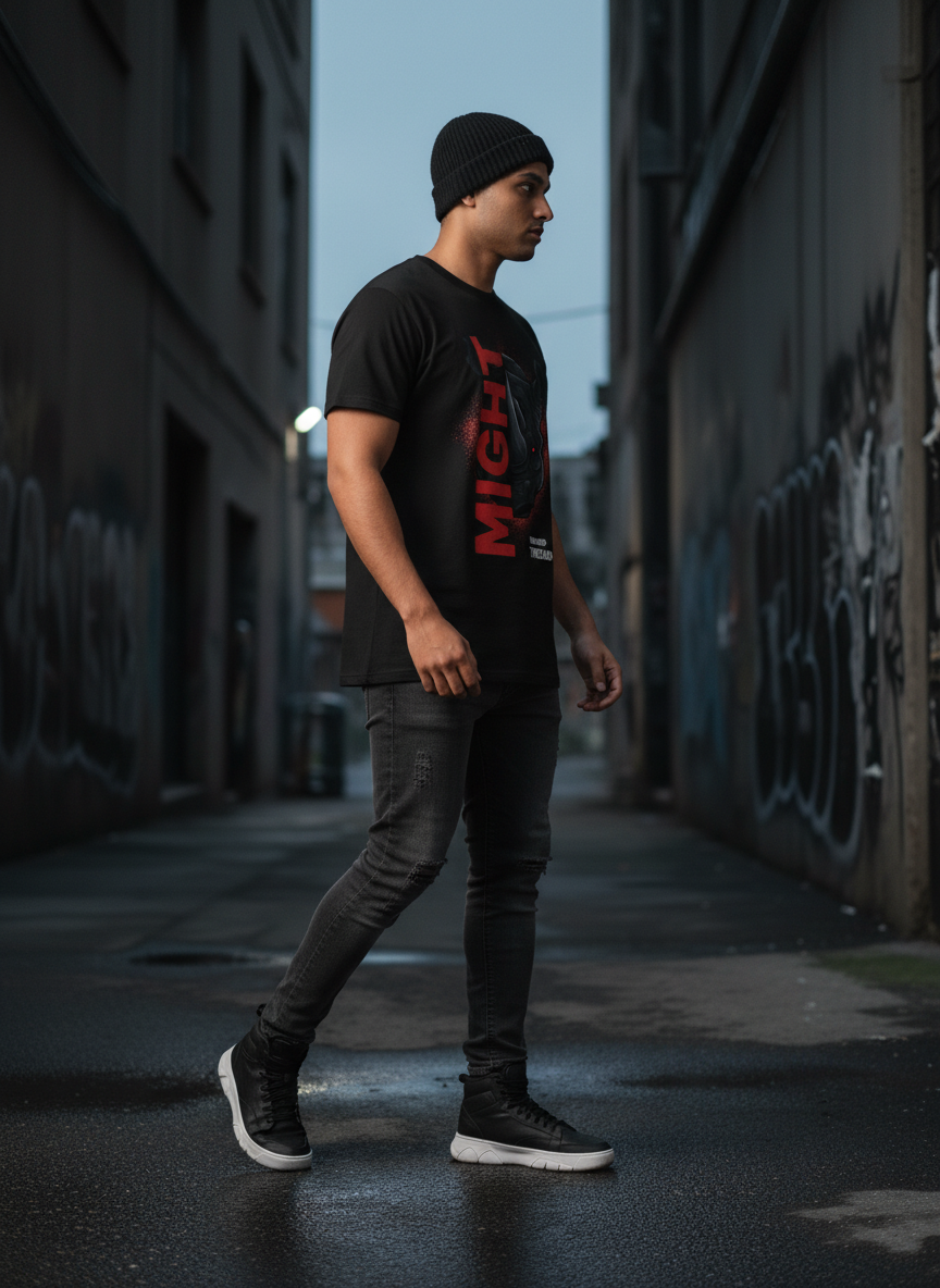 Untamed Threads | Might | Unisex Cotton T-Shirt