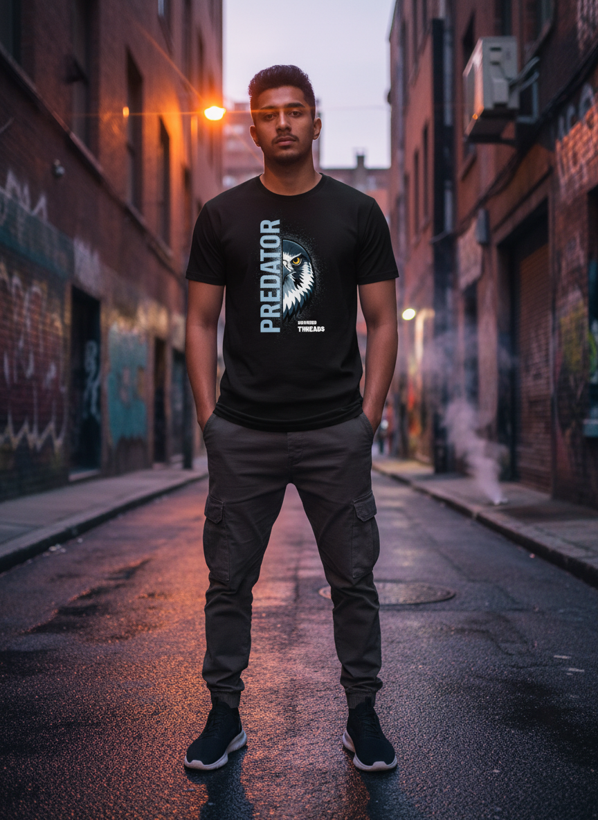 Untamed Threads | Predator | Unisex Cotton T-Shirt