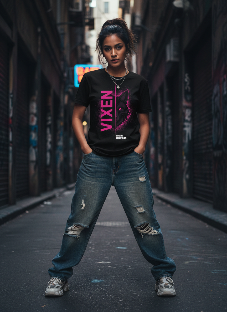 Untamed Threads | Vixen | Unisex Cotton T-Shirt