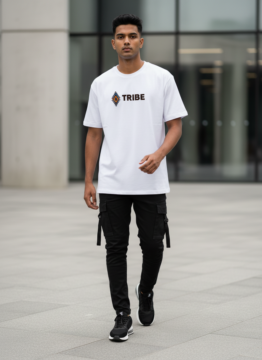 Tribe | Oversized Unisex Cotton T-Shirt | Tribe Collection NT03