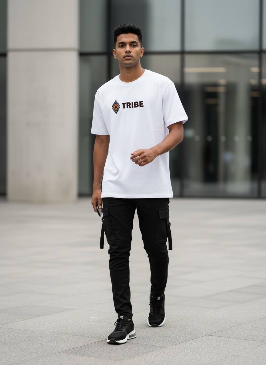 Tribe | Oversized Unisex Cotton T-Shirt | Tribe Collection NT03