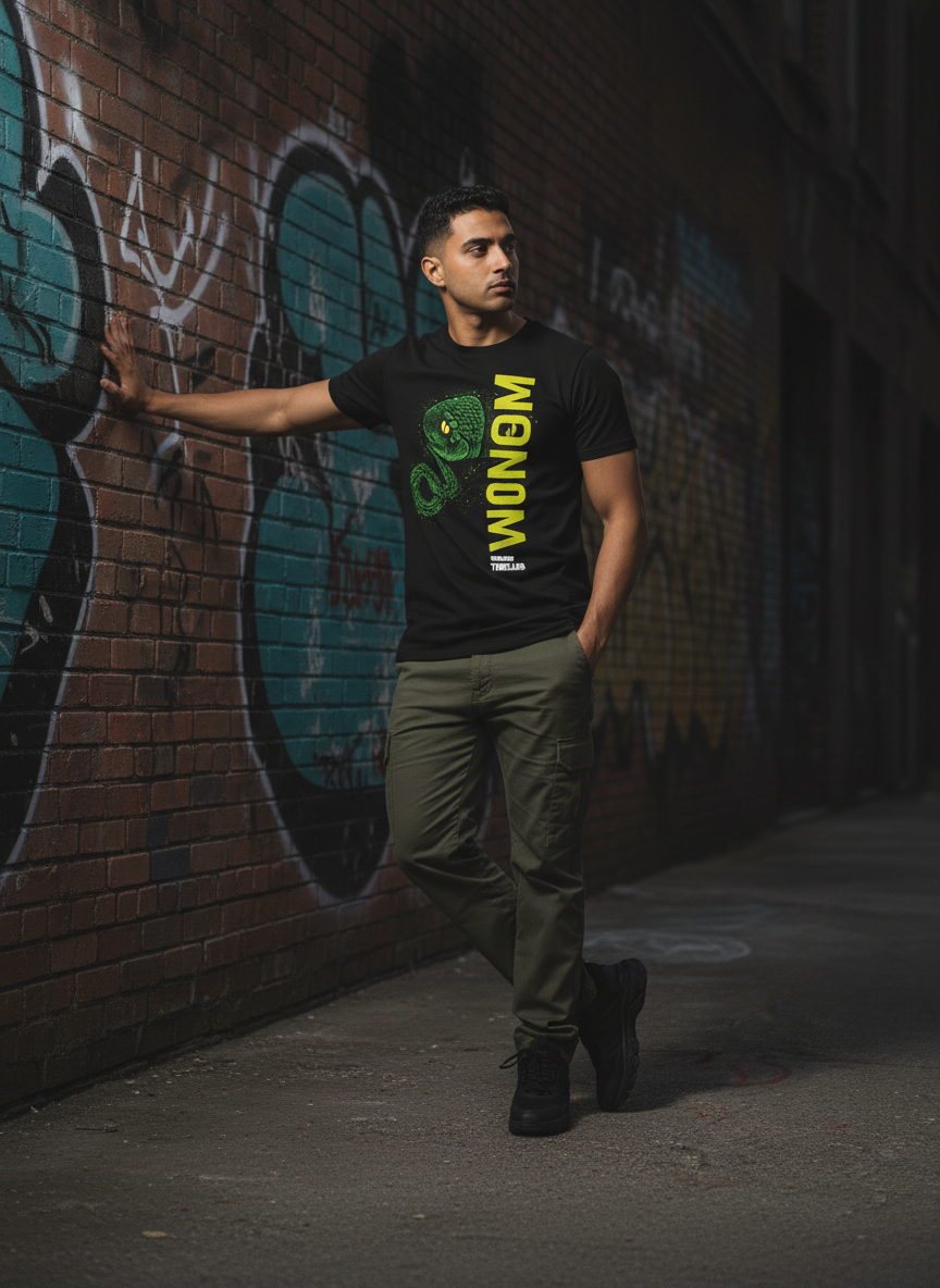 Untamed Threads | Venom | Unisex Cotton T-Shirt