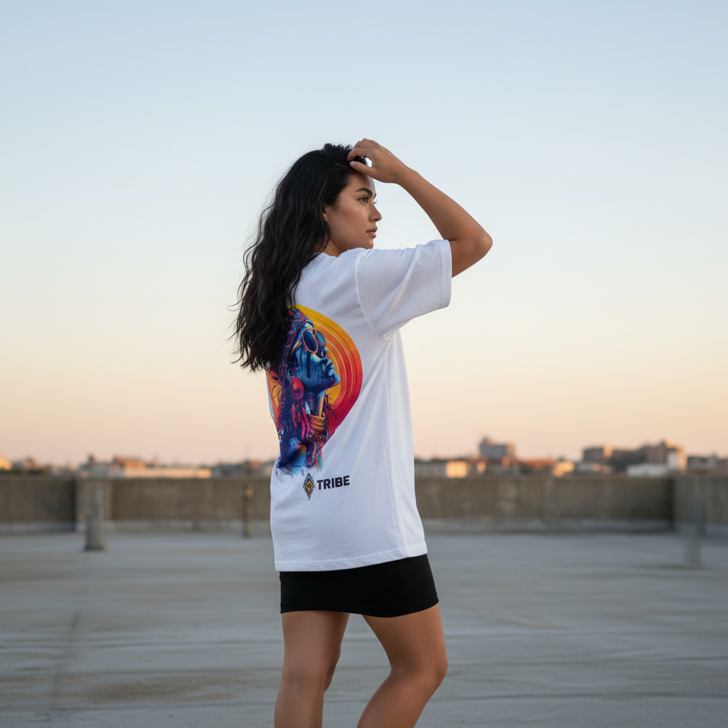 Tribe | Tribe Oversized Unisex Cotton T-Shirt | Tribe Collection T02