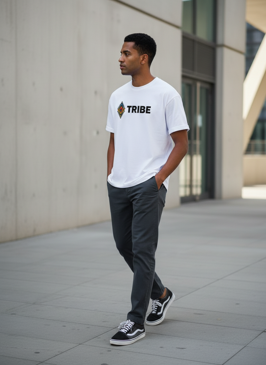 Tribe | Oversized Unisex Cotton T-Shirt | Tribe Collection NT02