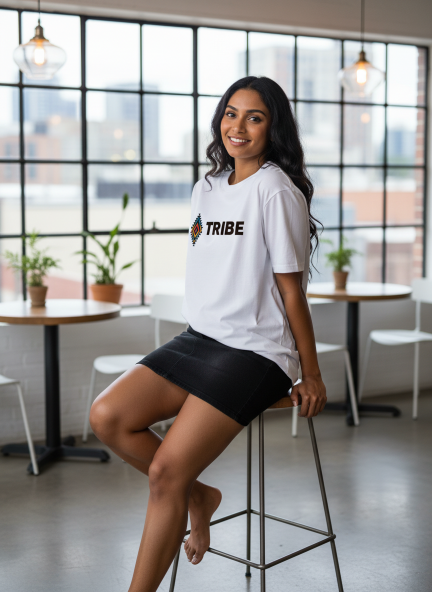 Tribe | Oversized Unisex Cotton T-Shirt | Tribe Collection NT02