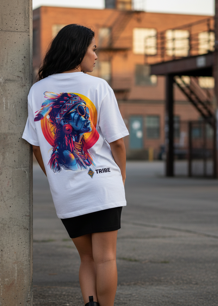 Tribe | Tribe Oversized Unisex Cotton T-Shirt | Tribe Collection T02