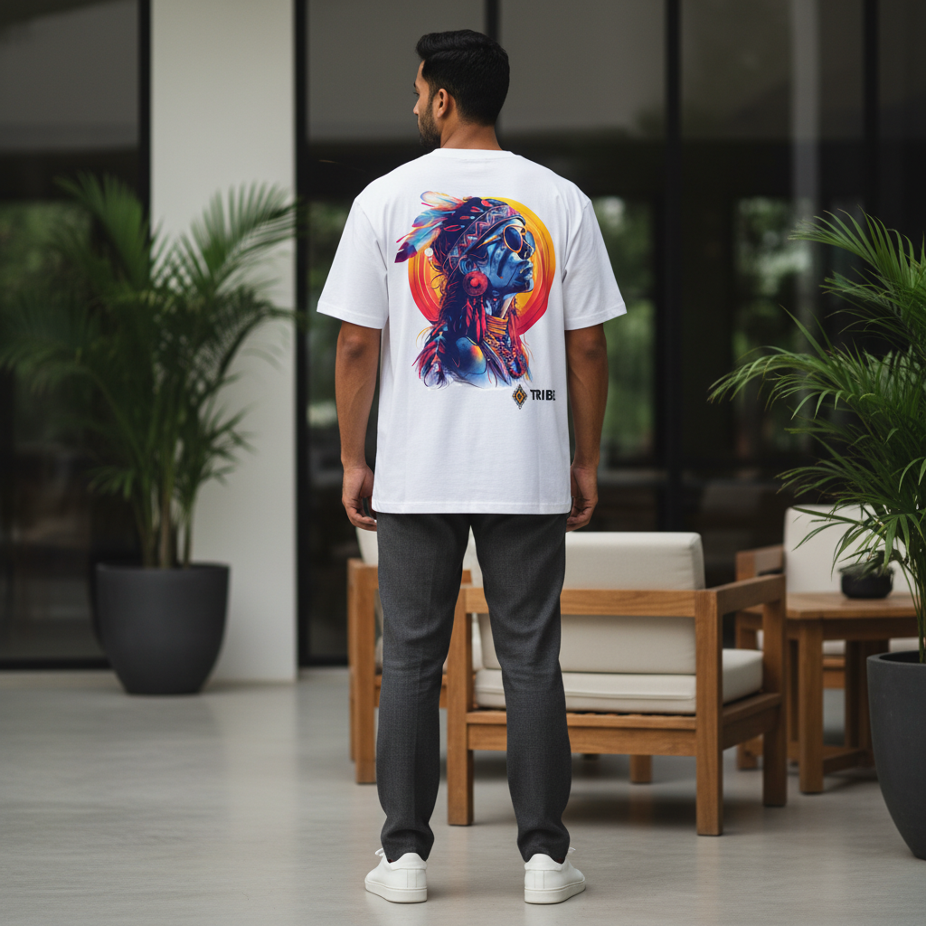 Tribe | Tribe Oversized Unisex Cotton T-Shirt | Tribe Collection T02