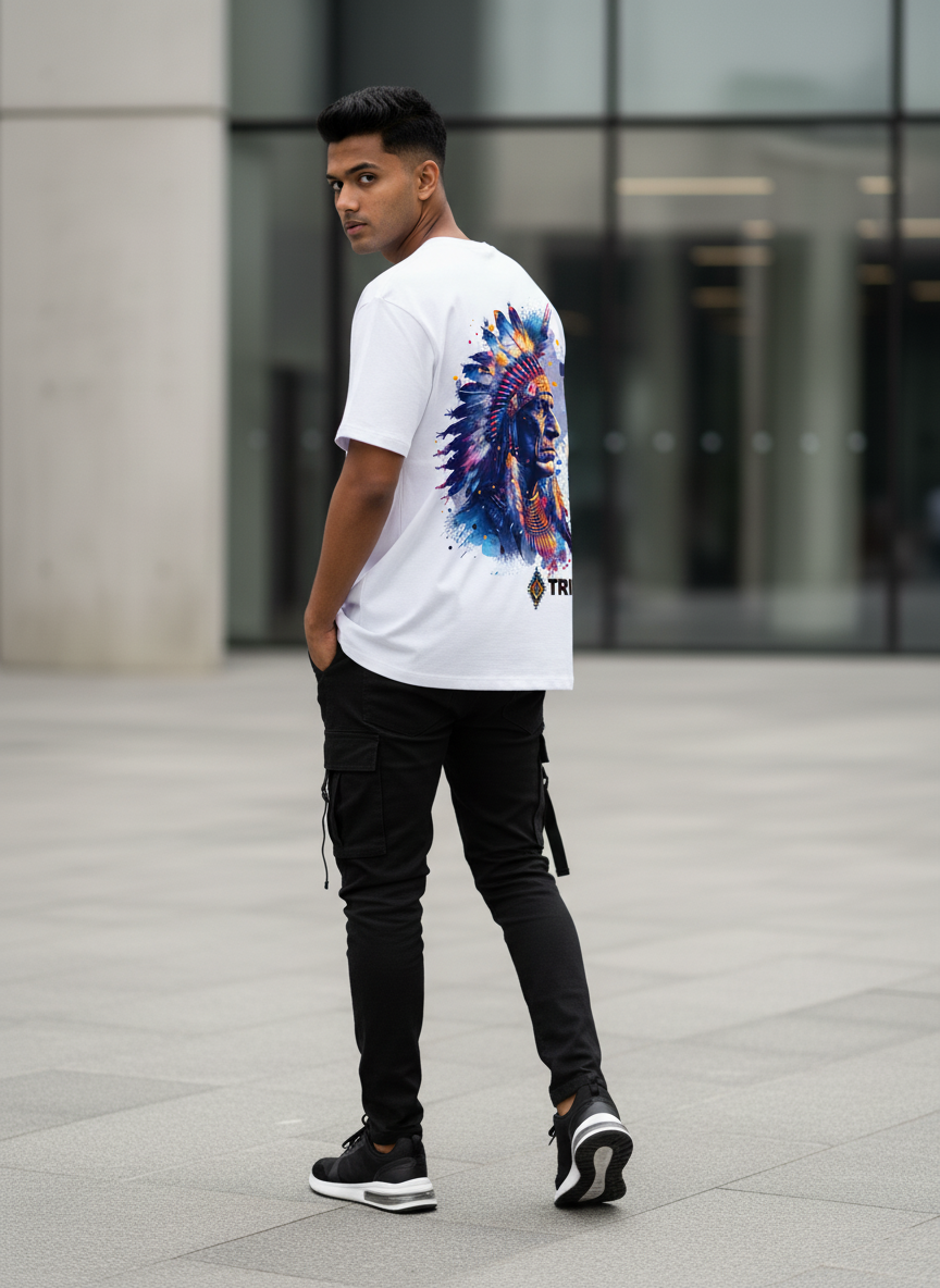 Tribe | Oversized Unisex Cotton T-Shirt | Tribe Collection NT03