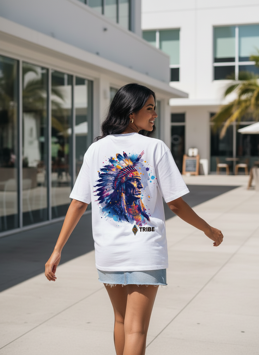 Tribe | Oversized Unisex Cotton T-Shirt | Tribe Collection NT03