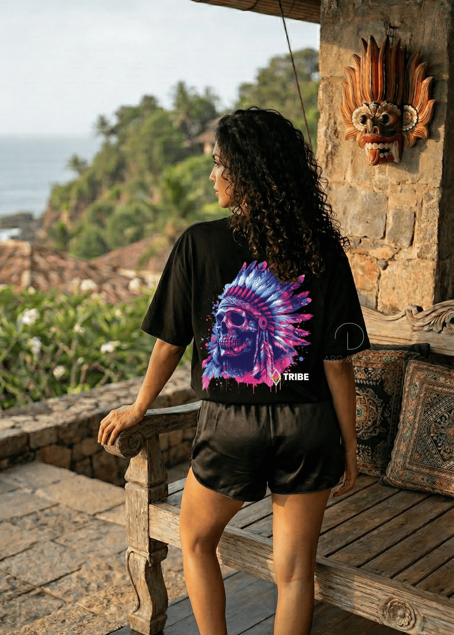 Tribe | Oversized Unisex Cotton T-Shirt | Tribe Collection ST02