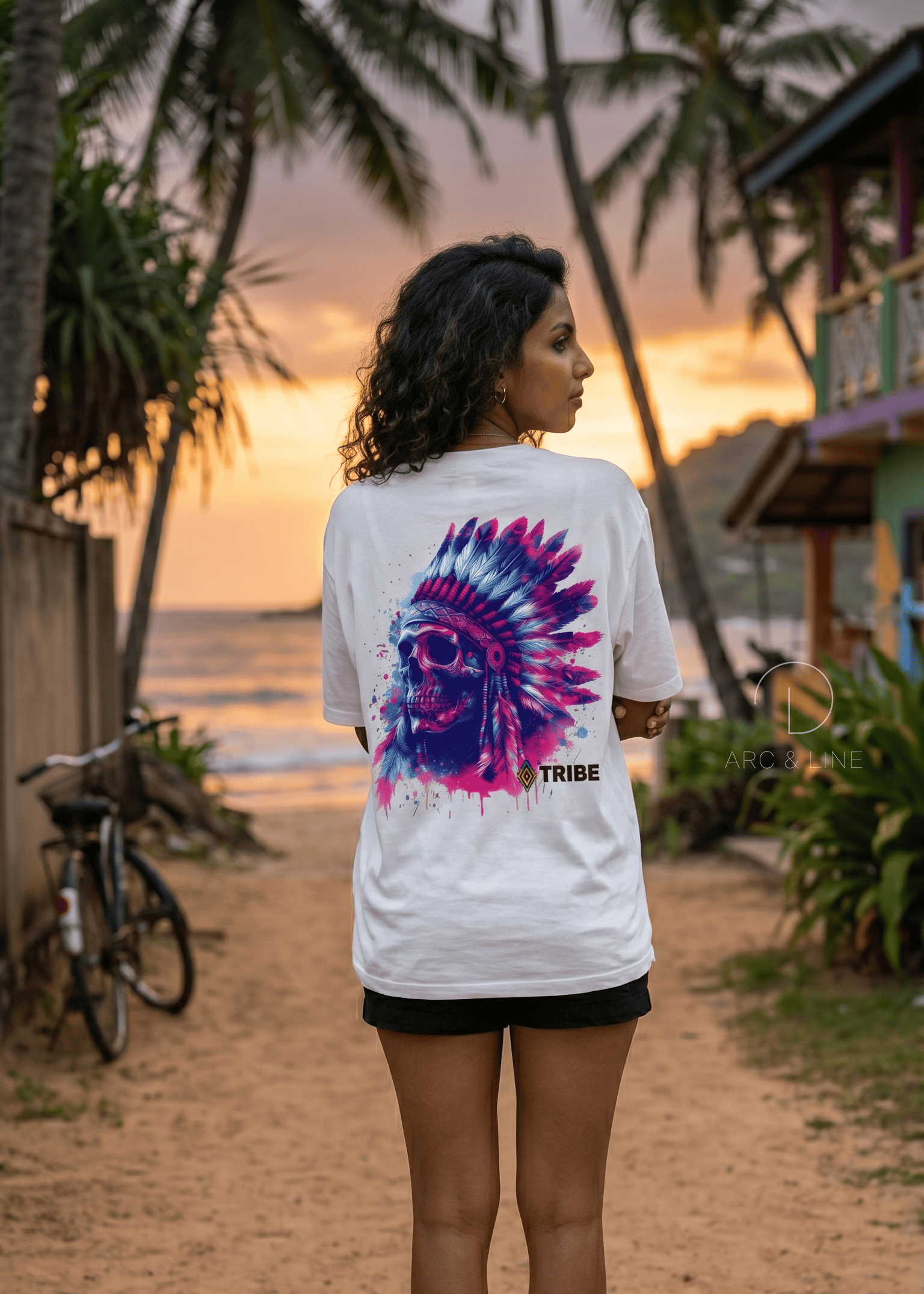 Tribe | Oversized Unisex Cotton T-Shirt | Tribe Collection ST02