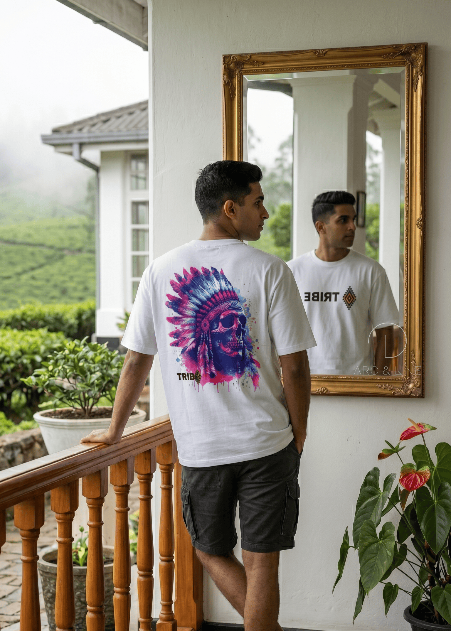 Tribe | Oversized Unisex Cotton T-Shirt | Tribe Collection ST02