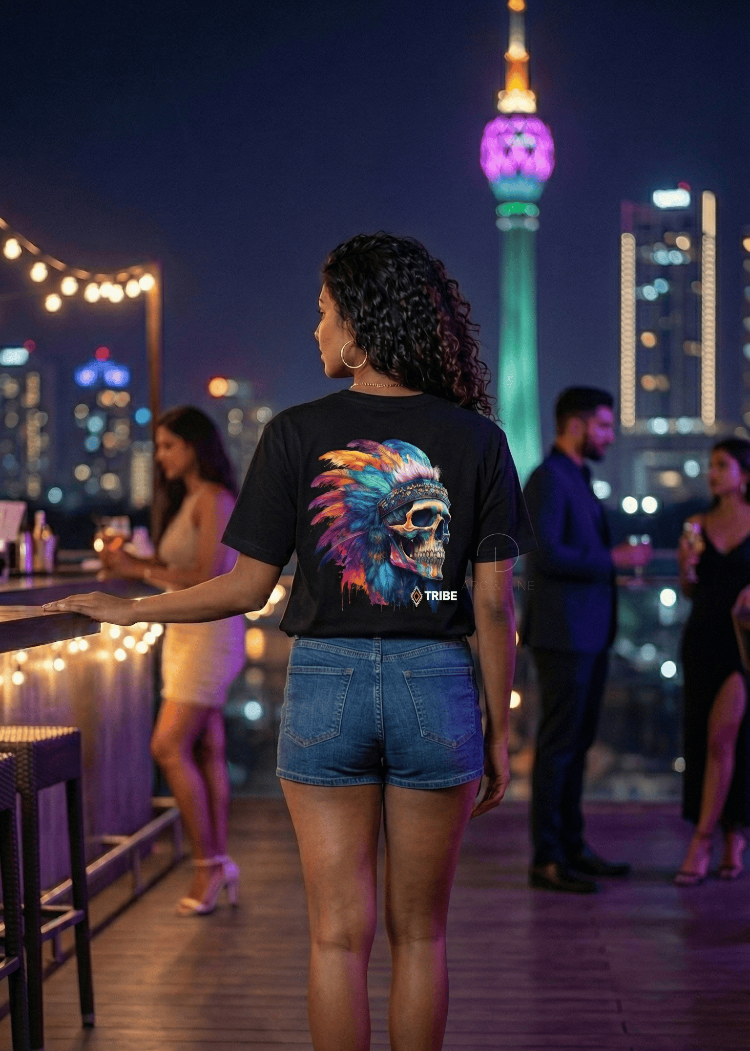 Tribe | Oversized Unisex Cotton T-Shirt | Tribe Collection ST01