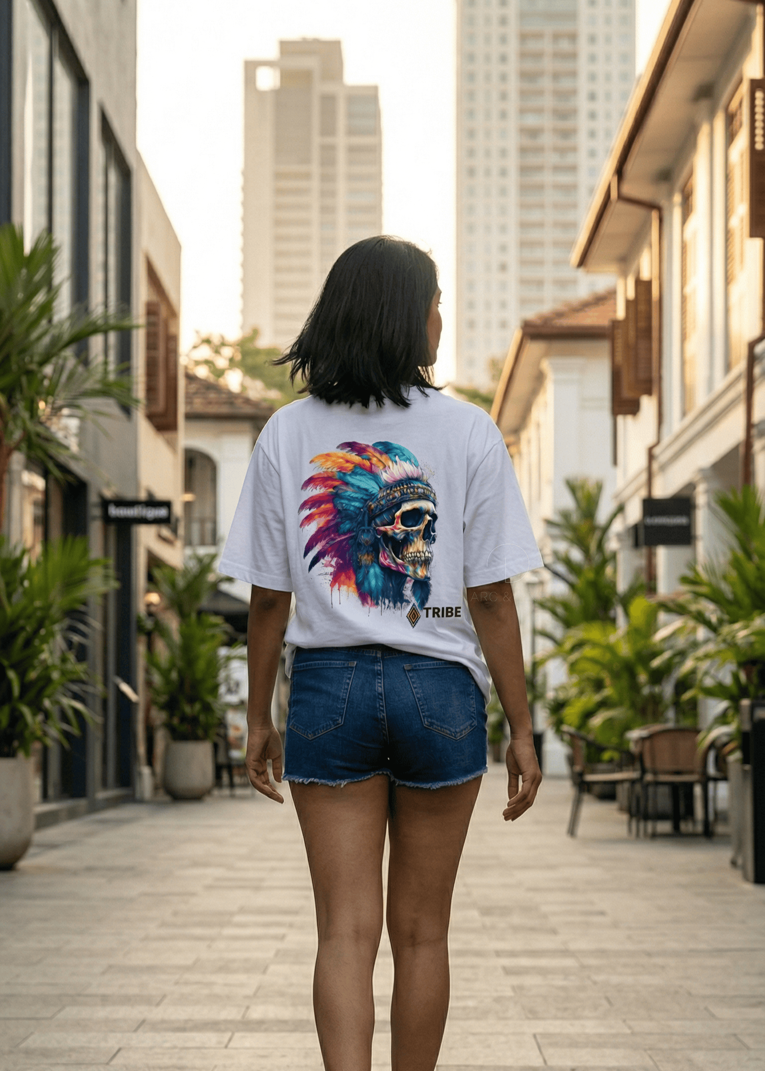 Tribe | Oversized Unisex Cotton T-Shirt | Tribe Collection ST01