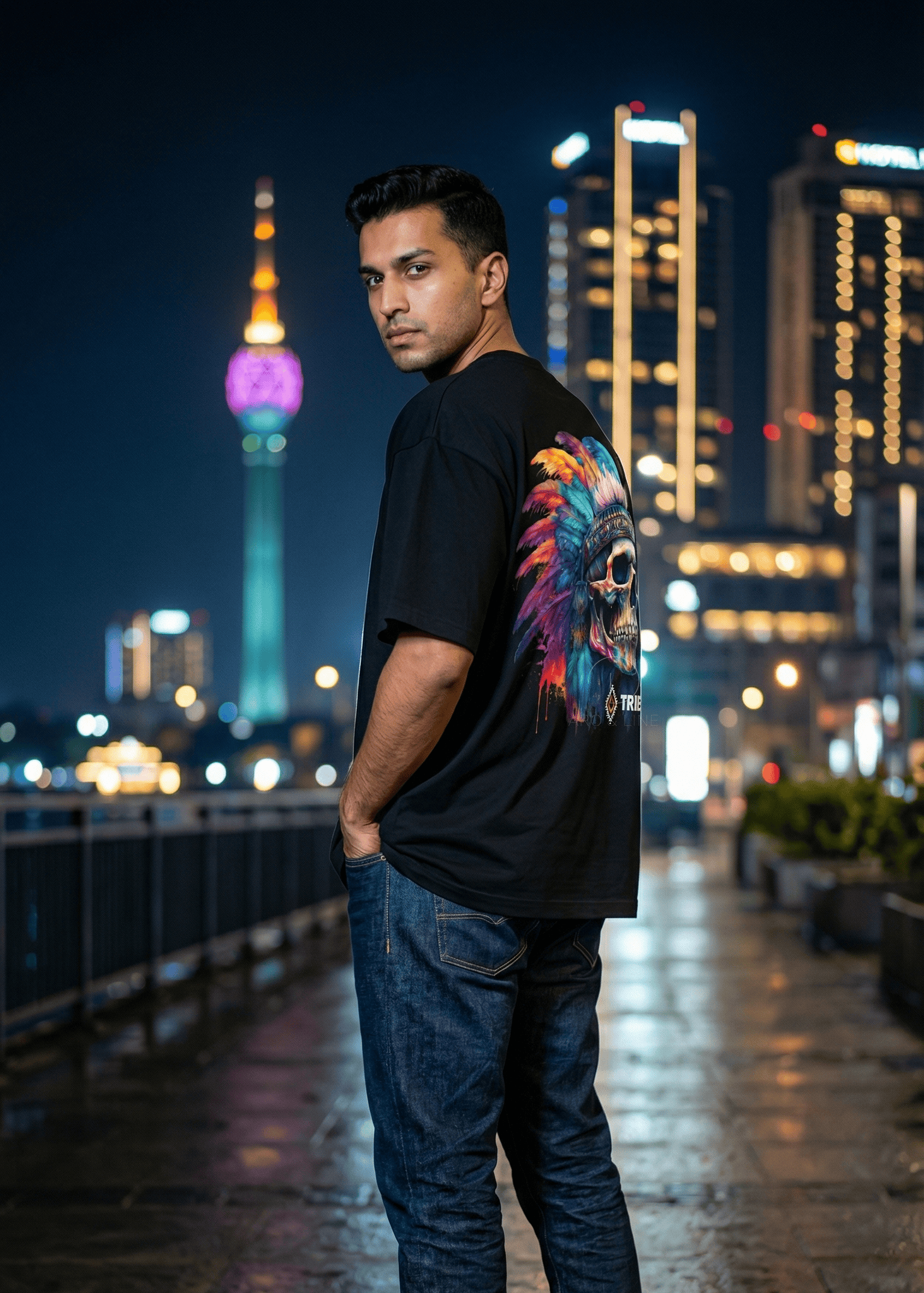 Tribe | Oversized Unisex Cotton T-Shirt | Tribe Collection ST01